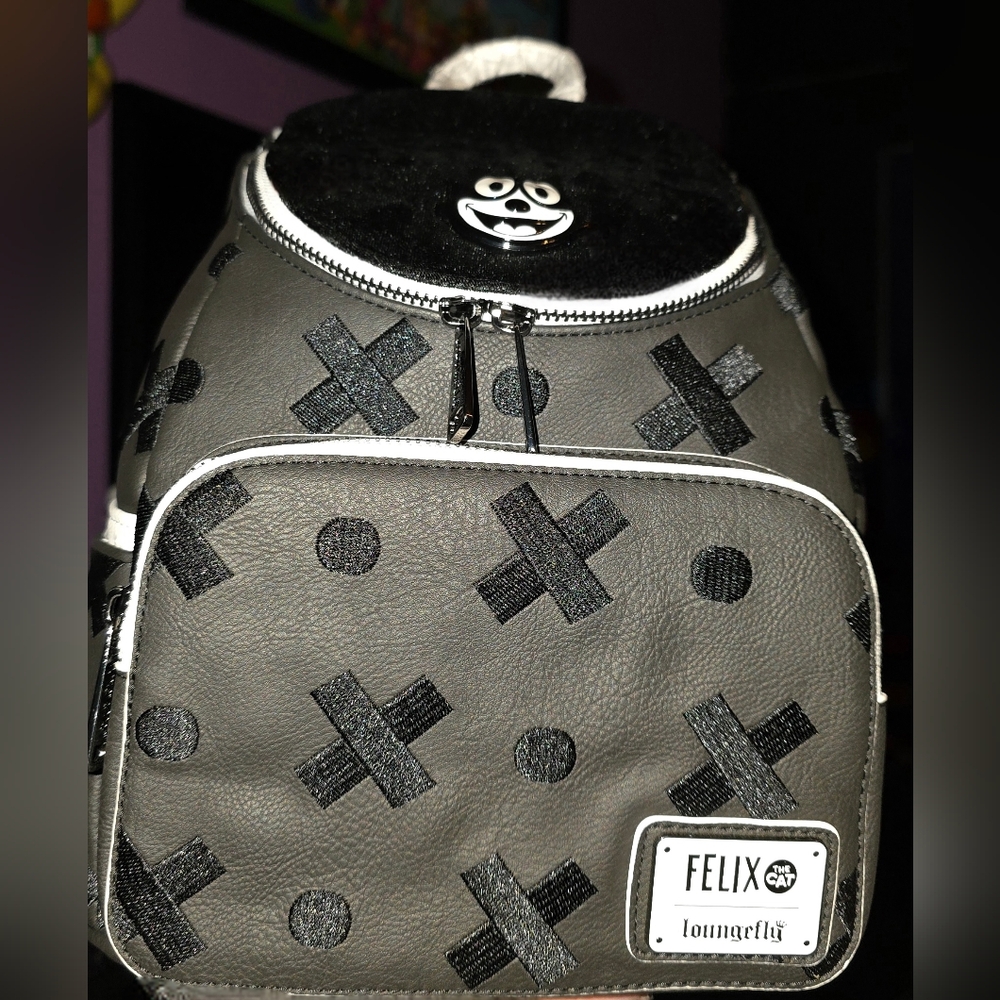 Brand New! Loungefly Universal Felix The Cat Mini Backpack